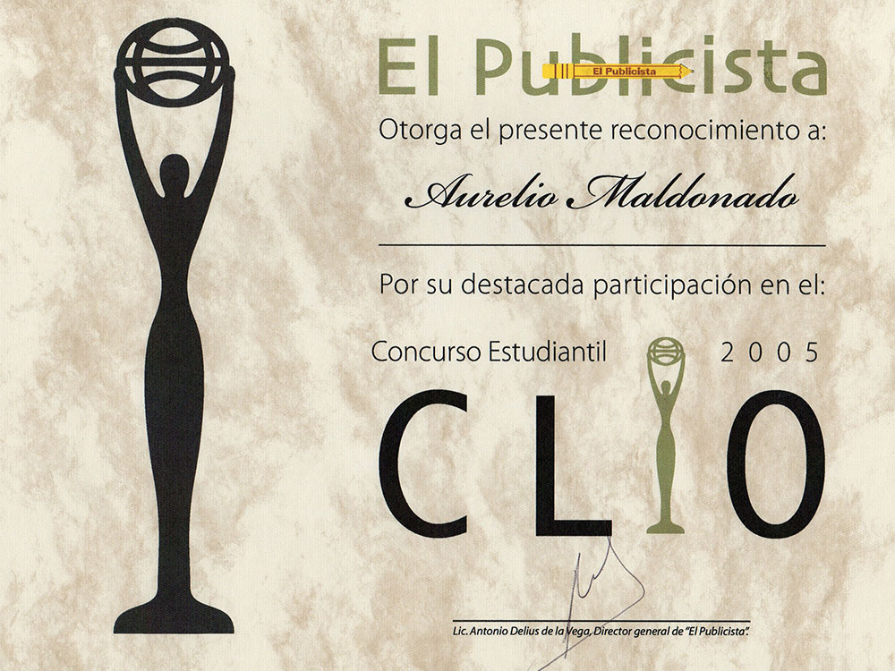 Finalista premios CLIO 2005