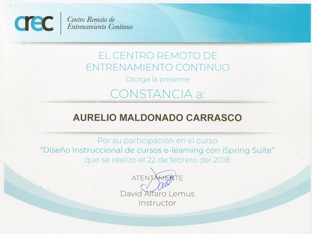 Curso: iSpring